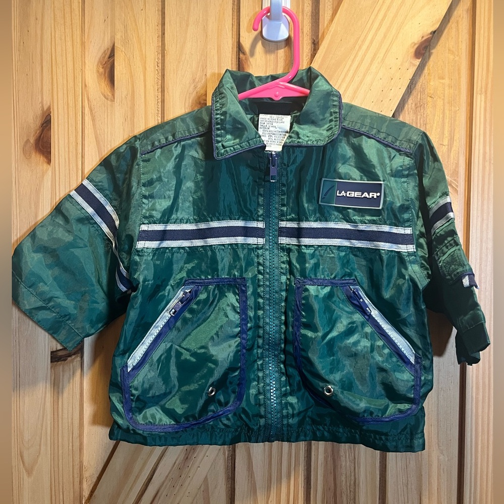 LA Gear Boy’s Jacket Size 12 Months Blue & Green
